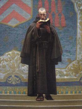 讓 萊昂 傑羅姆 Eminence Grise - Francois Leclerc du Tremblay, detail 讓 萊昂 傑羅姆 Eminence Grise - Francois Leclerc du Tremblay, detail